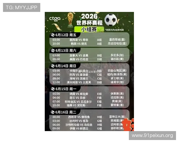 2026年世界杯足球赛举办国家预测及相关赛事安排全面解析